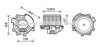 AVA QUALITY COOLING FT8409 Electric Motor, interior blower